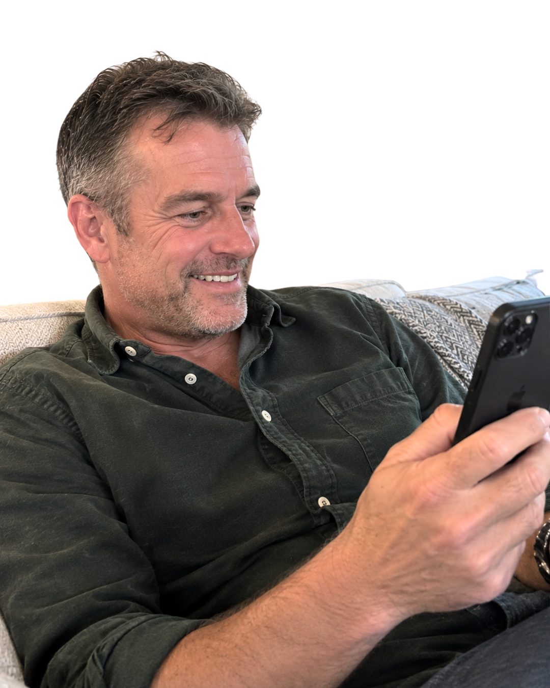 A homeowner using QuoteMy